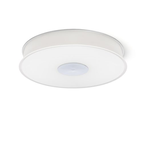 RENDL R14549 ASTERI LED felületre szerelhető lámpatest, dekoratív szaténüveg/króm