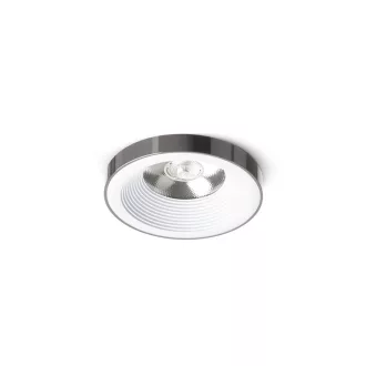   SHARM PLUS süllyesztett lámpa fehér fekete króm 230V LED 10W 24° 3000K