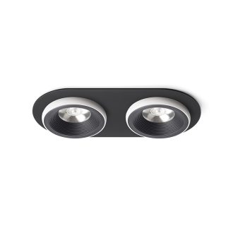   RENDL R14573 SHARM LED mennyezeti lámpa, készlet fekete/fehér