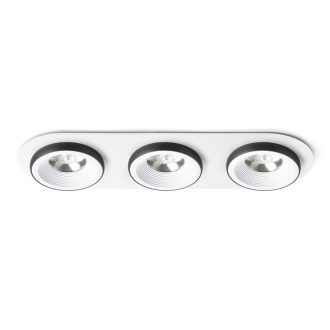   RENDL R14576 SHARM LED mennyezeti lámpa, készlet fehér/fekete