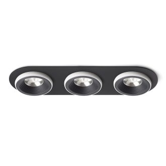   RENDL R14577 SHARM LED mennyezeti lámpa, készlet fekete/fehér
