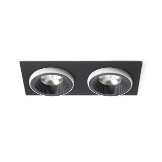   RENDL R14585 SHARM LED mennyezeti lámpa, készlet fekete/fehér