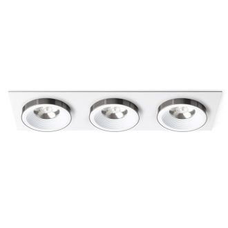   RENDL R14587 SHARM LED mennyezeti lámpa, készlet fehér fekete króm
