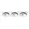 SHARM SQ III süllyesztett lámpa fehér/fekete 230V LED 3x10W 24° 3000K