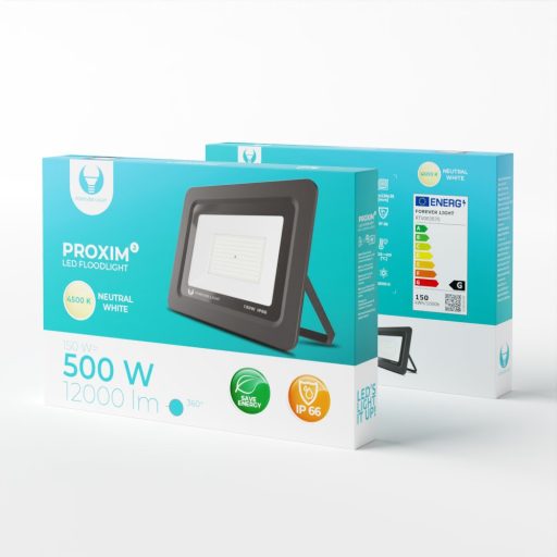 LED Reflektor PROXIM II 150W természetes fehér, IP66, alumínium + üveg