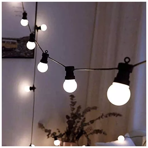 Színes Led izzó, G45, fehér, E27 foglalat, 2 W, 5 db készlet