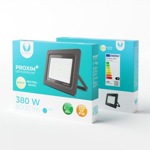 LED Reflektor PROXIM II 100W természetes fehér, IP66, alumínium + üveg