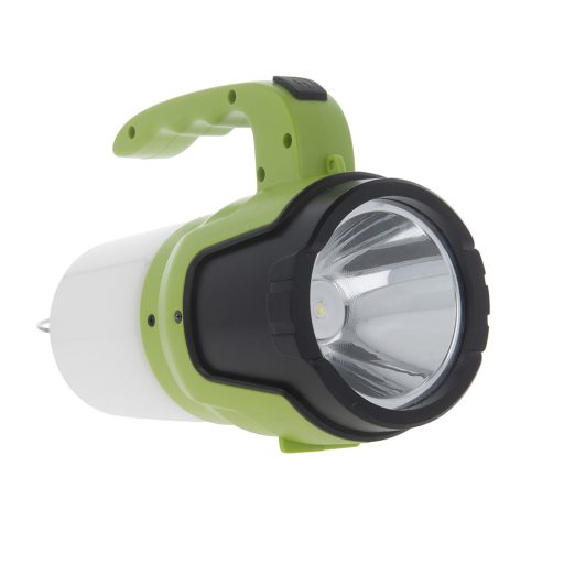 Tölthető Zseblámpa, kempinglámpa, 450 lumen, 3 kapcsolási funkció