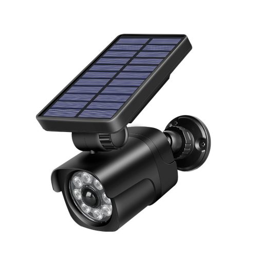 Napelemes led lámpa,  beépített PIR álkamerával, 4W 300lm 6000K 1500mAh Li-Ion