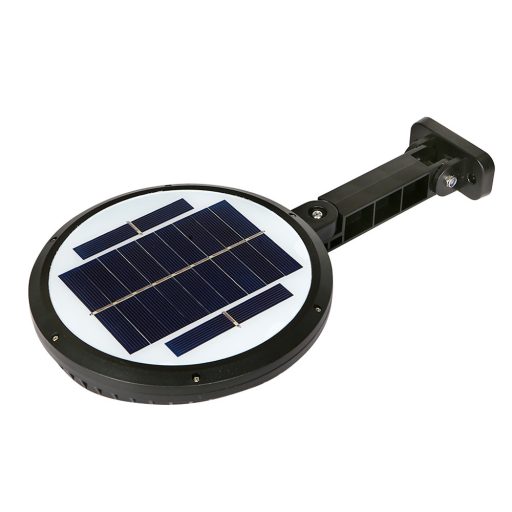 LED-es Fali Lámpa napelemmel és mozgásérzékelővel, 6W, 500lm, természetes fényhatás, 2400mAh akkumulátor
