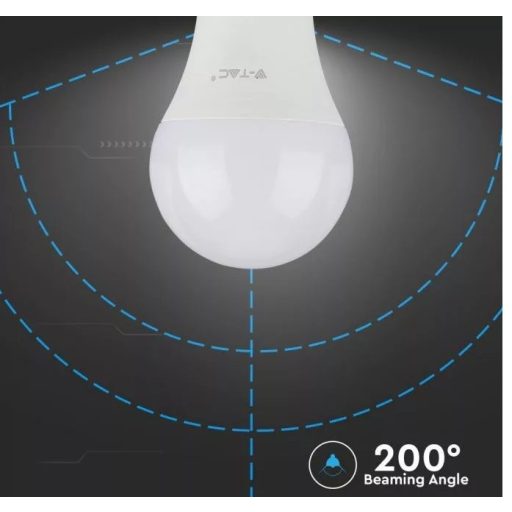 V-TAC 11W LED izzó E27 , természetes fehér, 10db/csomag