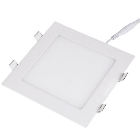 Süllyeszthető led panel 24w négyzet alakú meleg fehér