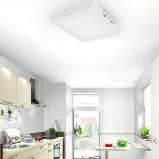 Falon kívüli led panel 6w négyzet alakú, meleg fehér
