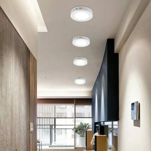 Falon kívüli led panel 24w kör alakú, meleg fehér